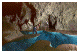 photo of a large cave pool