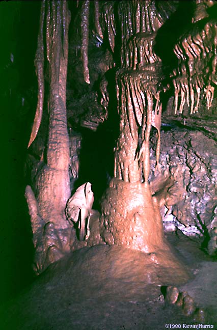 columns in caves